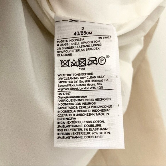 Banana Republic Tan Stretch Blazer Suit Jacket 2 - Picture 8 of 8